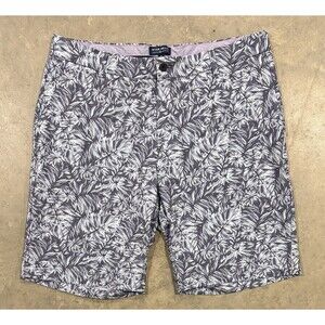 Peter Millar Crown Crafted Golf Surge Floral Shorts Men's 34 Galaxy Blue